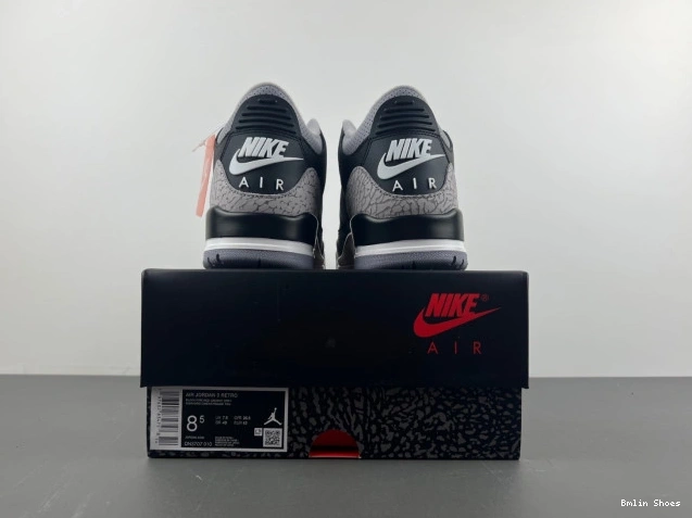 Bmlin Air DN3707-010 Black 3 Jordan Cement 0815